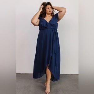Katya Ruffle Maxi Dress